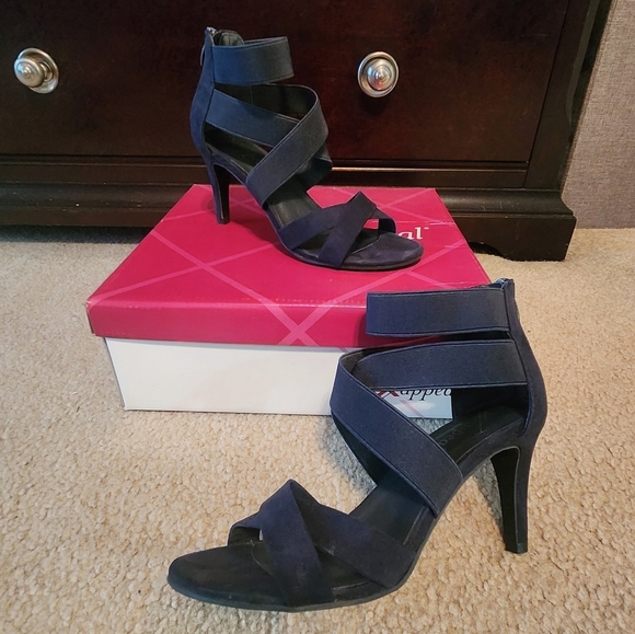 XAPPEAL Blue High Heel Sandals - Picture 5 of 8
